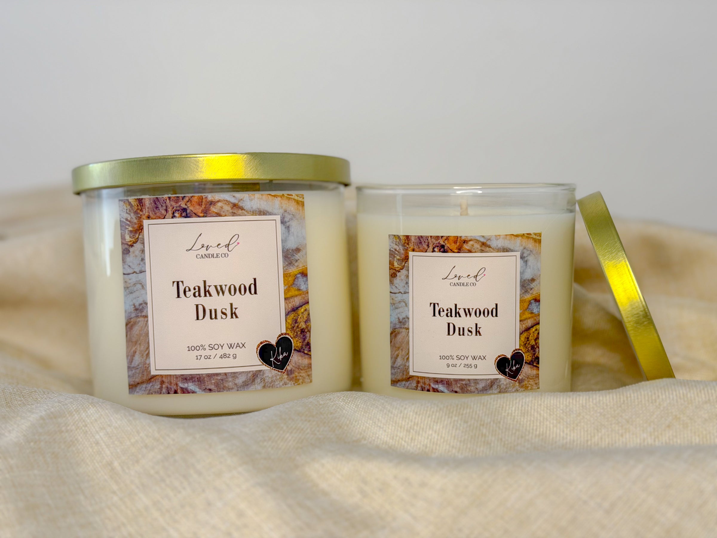 Teakwood Dusk Soy Candle