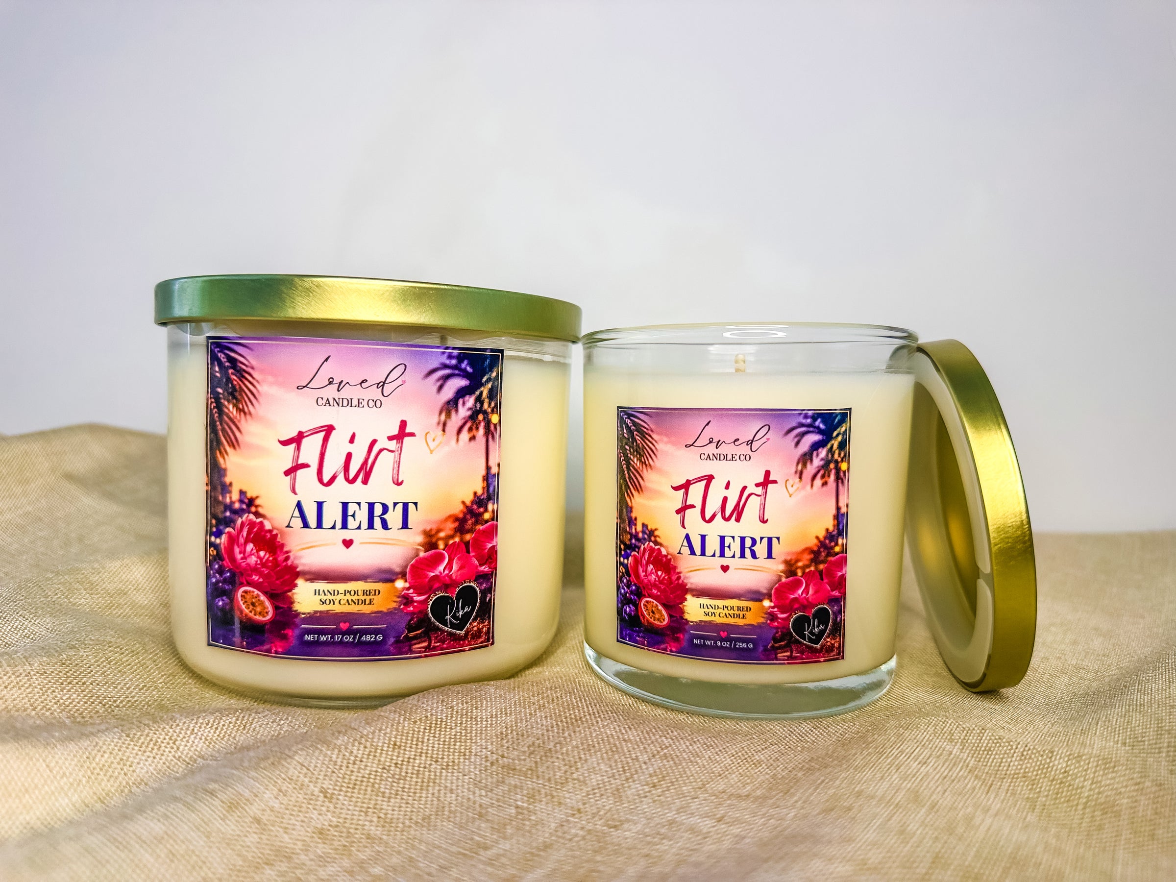 Flirt Alert Soy Candle