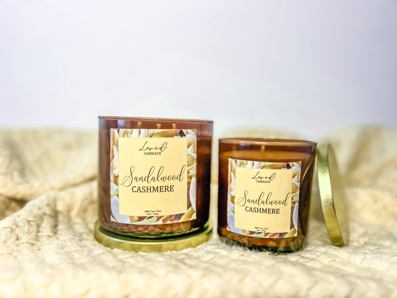 Sandalwood Cashmere Soy Candle