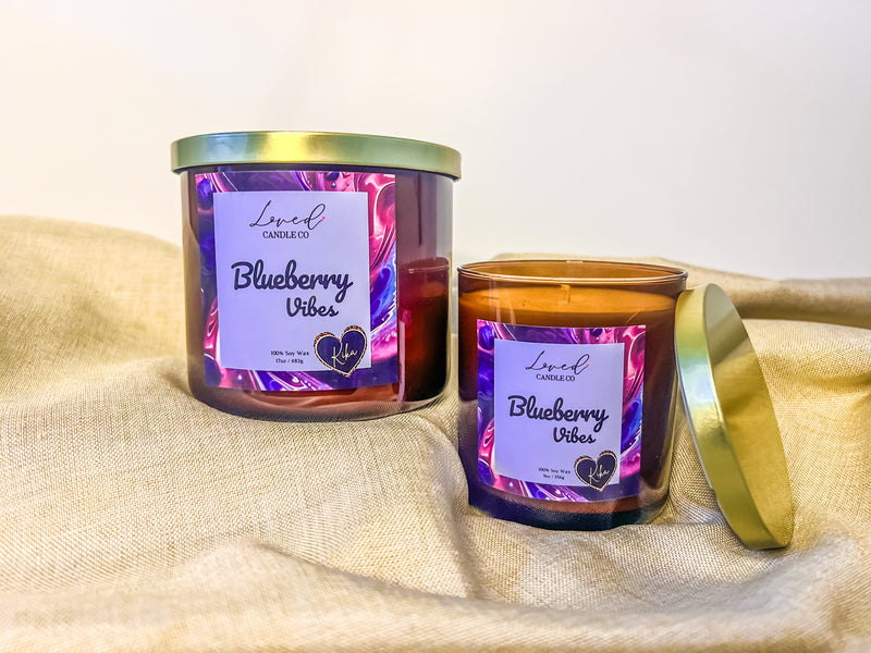 Blueberry Vibes Soy Candle