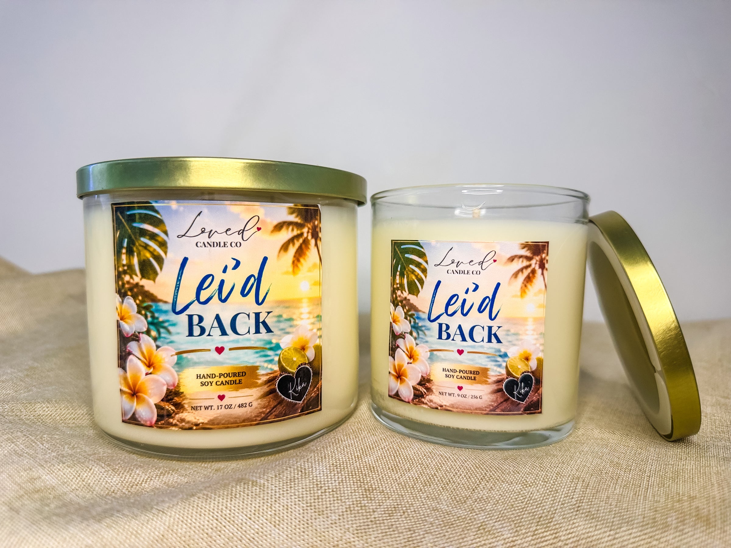 Lei’d Back Soy Candle
