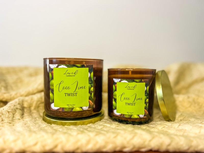 Coco Lime Twist Soy Candle