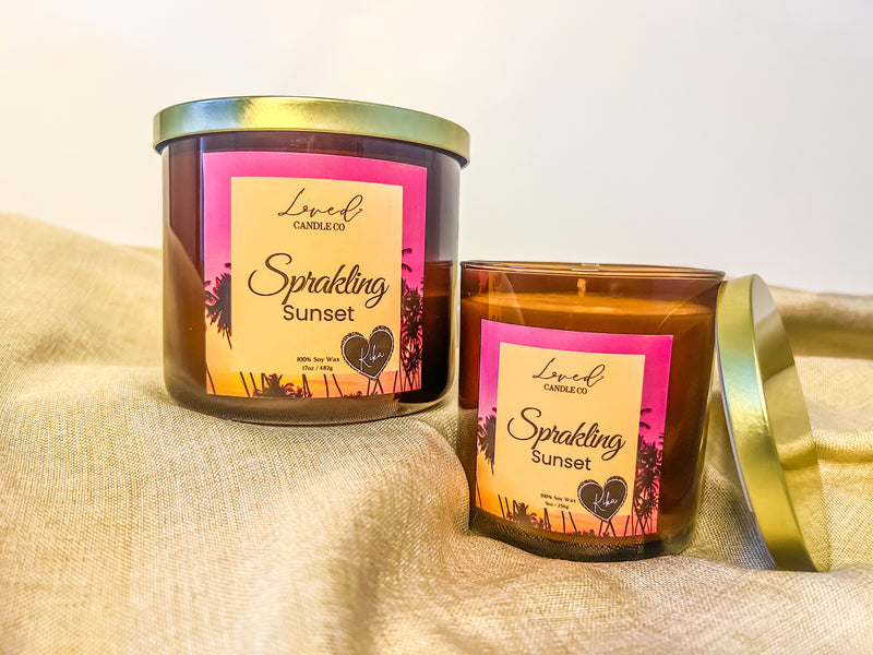 Sparkling Sunset Soy Candle