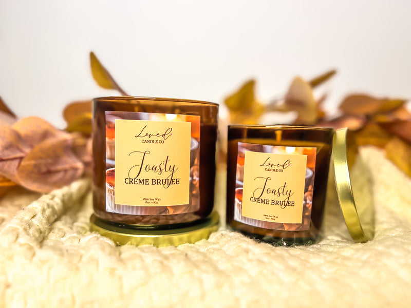 Toasty Creme Brûlée Soy Candle