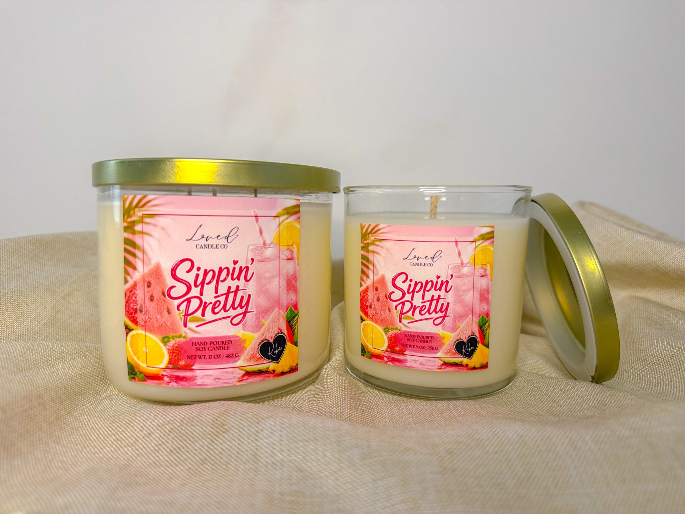 Sippin' Pretty Soy Candle