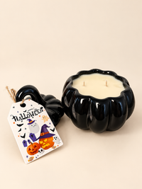Black Pumpkin Candle