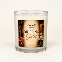 Dripping Gold Soy Candle