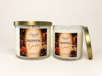 Dripping Gold Soy Candle