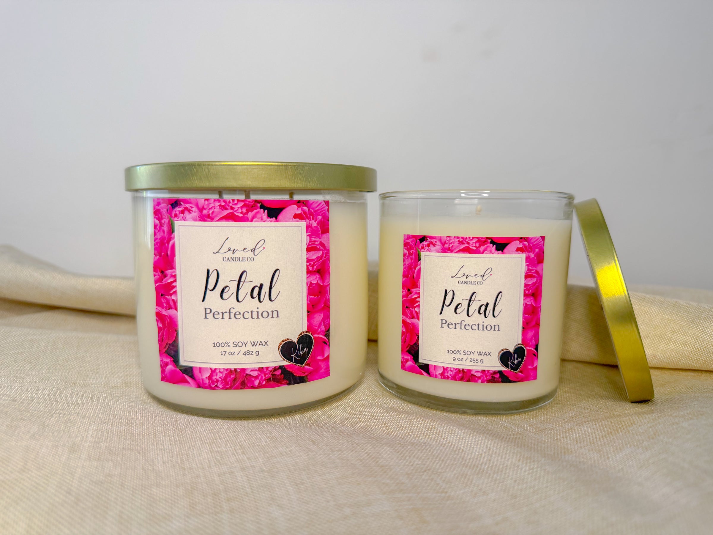 Petal Perfection Soy Candle