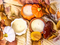Glazed Fall Candle