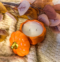 Glazed Fall Candle