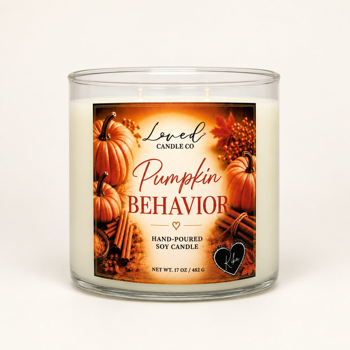 Pumpkin Behavior Soy Candle
