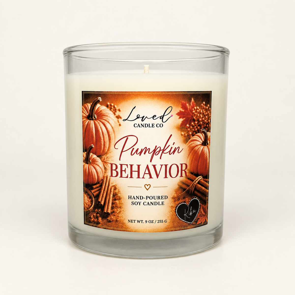 Pumpkin Behavior Soy Candle