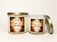 Pumpkin Spice Swirl Soy Candle