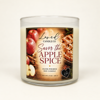 Savor the Apple Spice Soy Candle